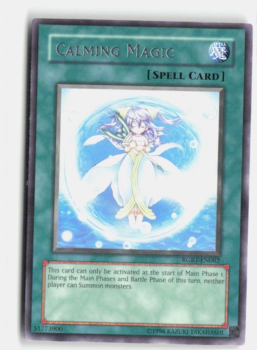 Tcg calming magic - yu-gi-oh!,