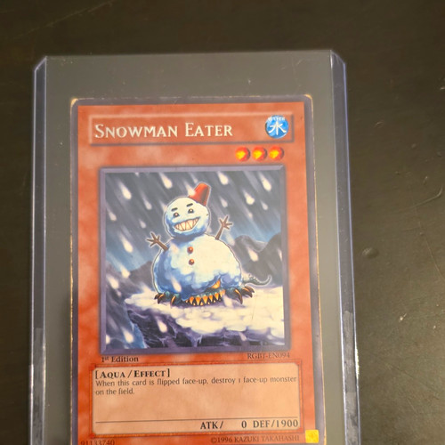 Konami snowman eater - yu-gi-oh!,