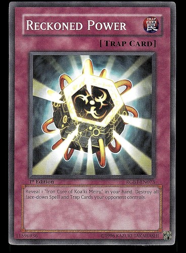 1st edition reckoned - 1st,