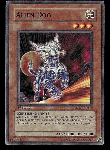 1st edition alien dog - 1st,
