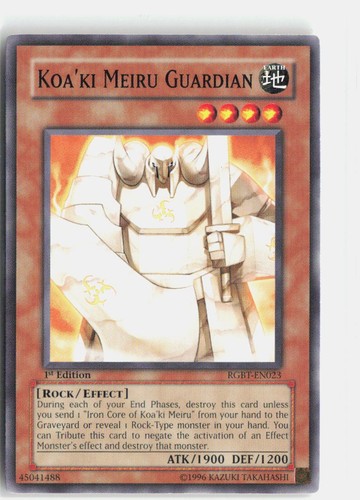 Tcg koa ki meiru - yu-gi-oh!,