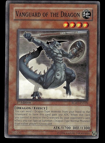 1st edition vanguard - yu-gi-oh,