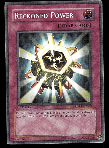1st edition reckoned - edition,