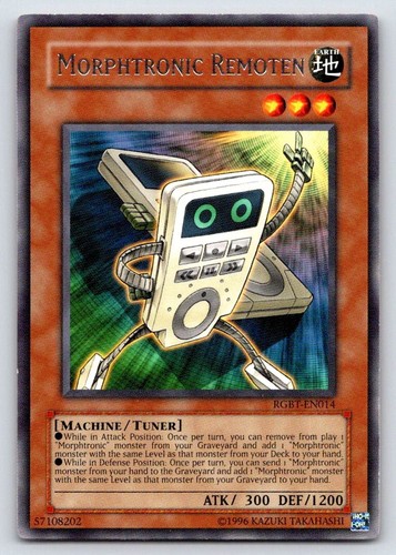 Tcg morphtronic - yu-gi-oh!,