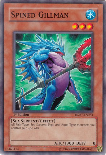 Gillman spinato c - yu-gi-oh,,