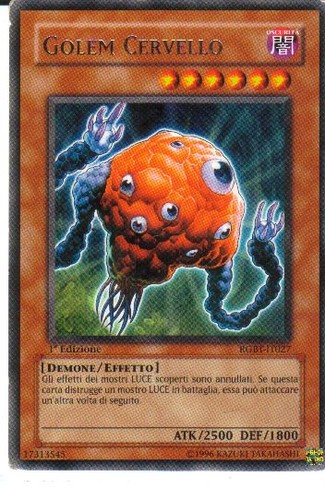 Carta golem - -,
