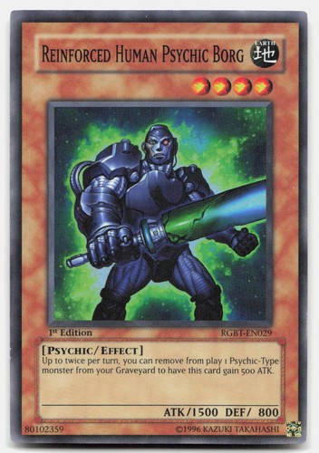 Reinforced human psychic - reinforced, borg
