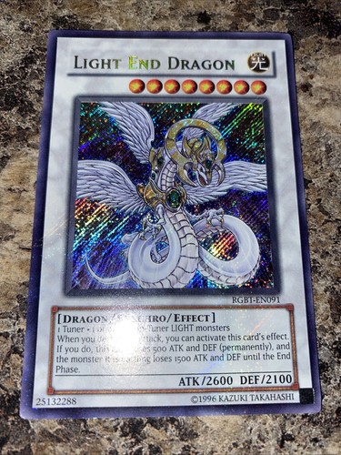 Light end dragon - yu-gi-oh!,