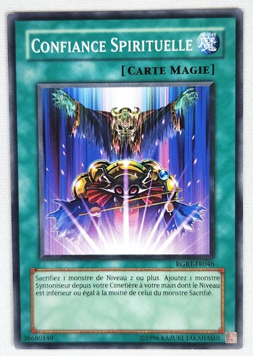Carte confiance - yu-gi-oh!,